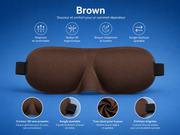 Masque de Nuit 3D Ergonomique et Occultant