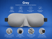 Masque de Nuit 3D Ergonomique et Occultant