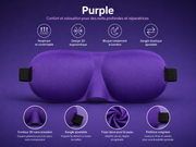 Masque de Nuit 3D Ergonomique et Occultant