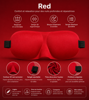 Masque de Nuit 3D Ergonomique et Occultant