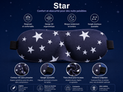 Masque de Nuit 3D Ergonomique et Occultant